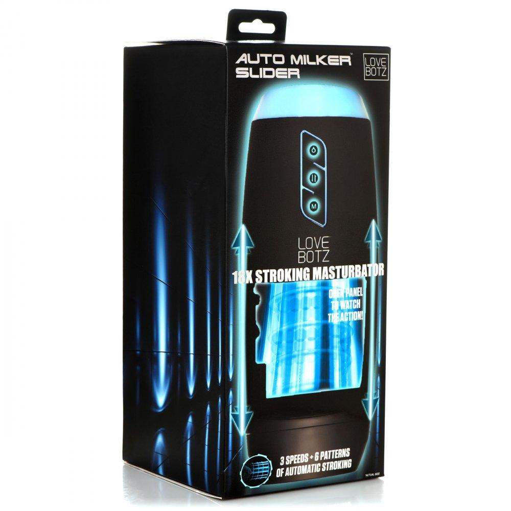 The Milker Slider 18X Stroking Masturbator - Vibrating Masturbator - The Dildo Hub