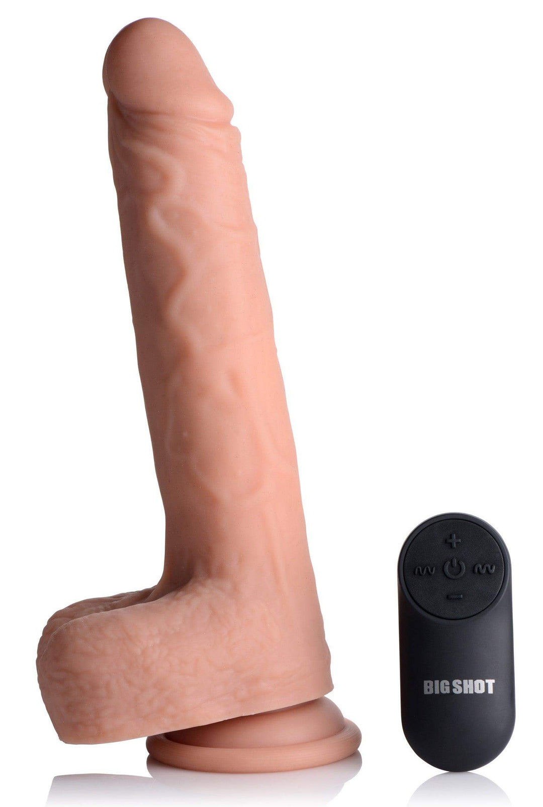 10 Inch Big Shot | Remote Control Large Vibrating Dildo - Huge Vibrating Dildo - The Dildo Hub