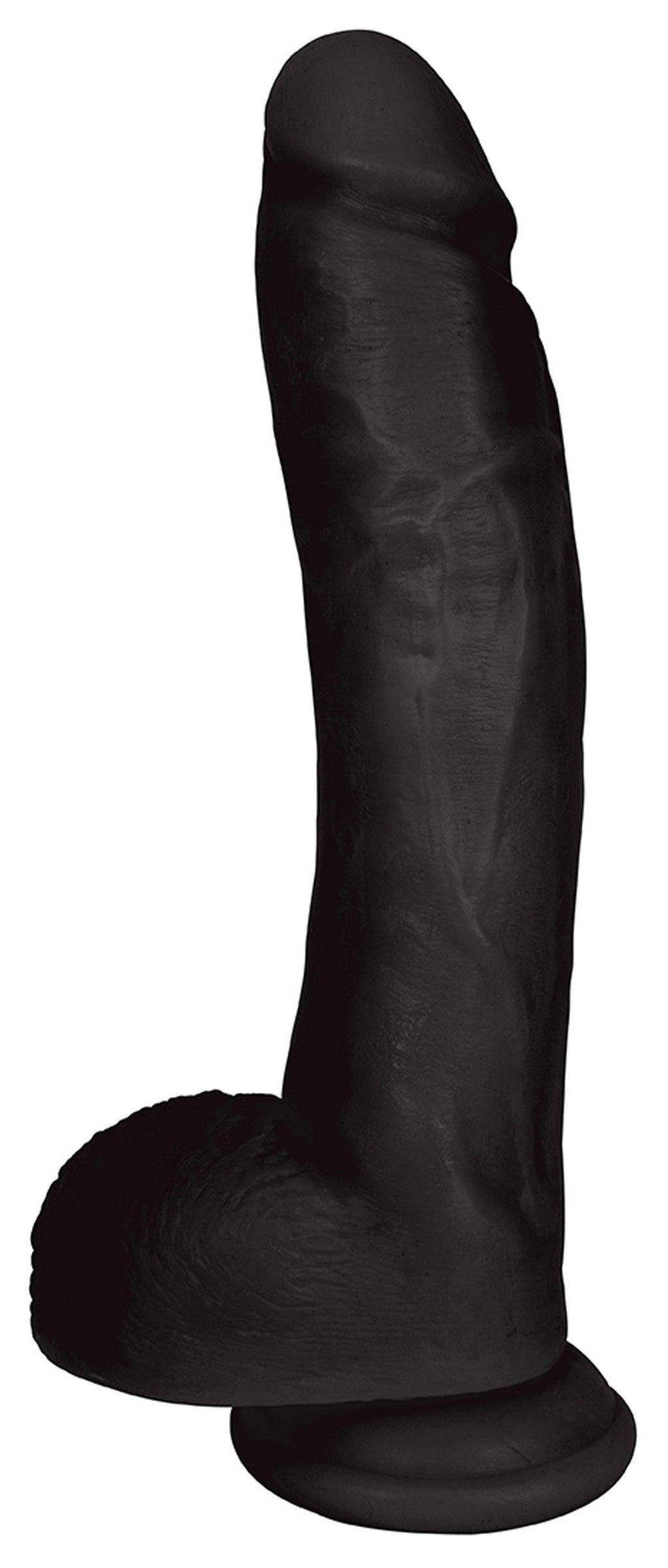 10 Inch Black Jock | Large Realistic Dildo - Huge Realistic Dildo - Extreme Dildo - The Dildo Hub