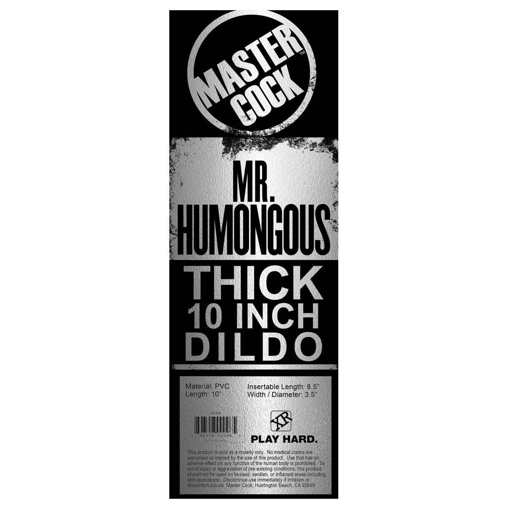 10 Inch Mr. Humongous | Large Realistic Dildo - Huge Realistic Dildo - Extreme Dildo - The Dildo Hub