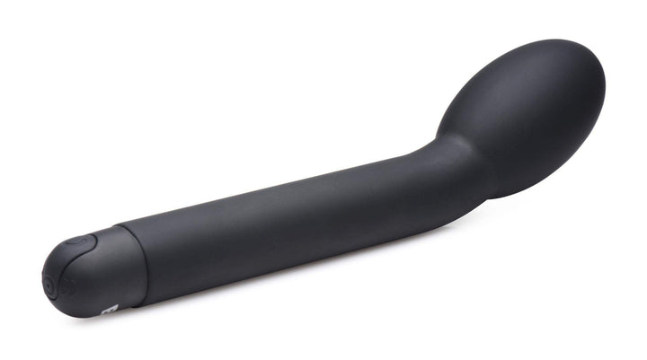 10X Black Silicone G-Spot Vibrator - The Dildo Hub