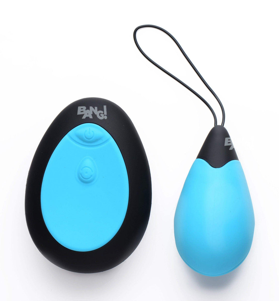 10X Blue Silicone Vibrating Egg - The Dildo Hub