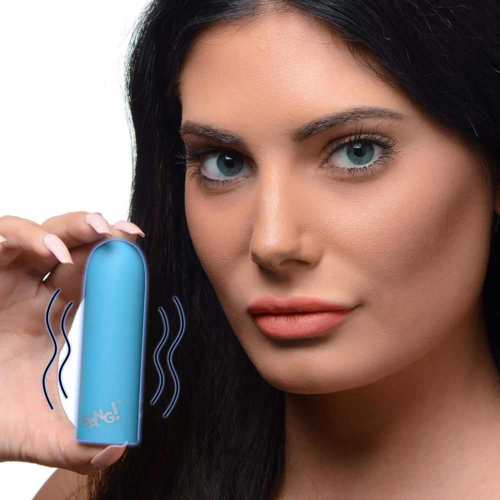 10X Mega Blue Bullet Vibrator - The Dildo Hub