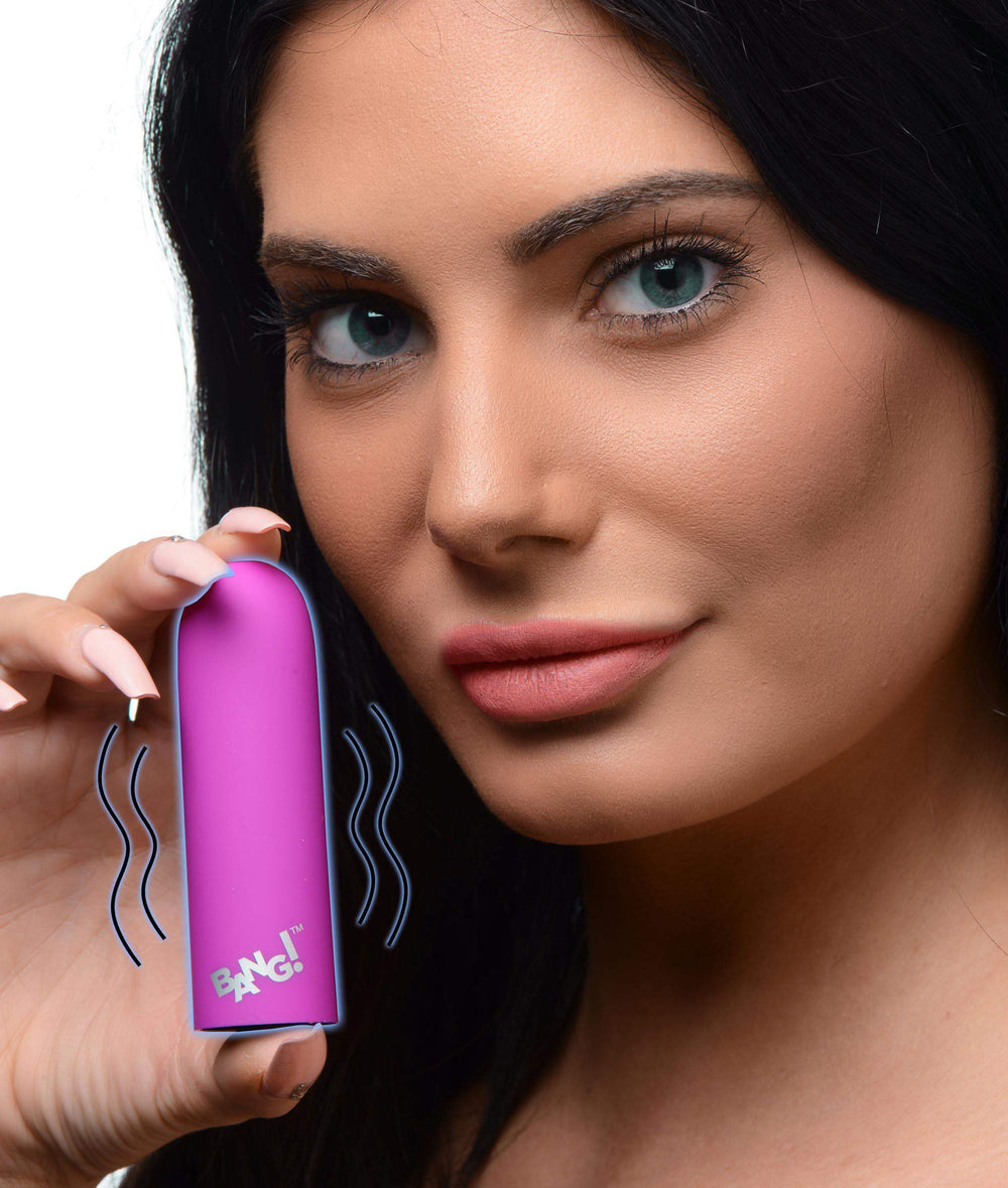10X Mega Purple Bullet Vibrator - The Dildo Hub