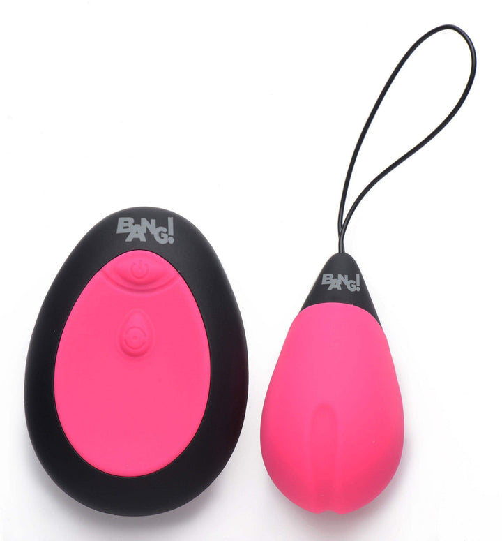 10X Pink Silicone Vibrating Egg - The Dildo Hub