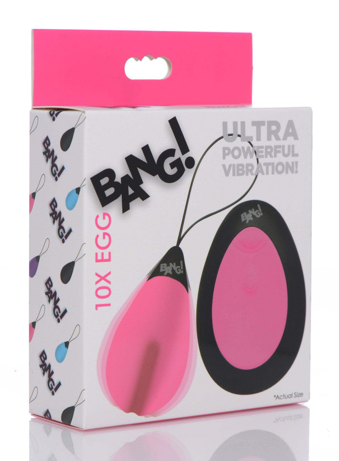 10X Pink Silicone Vibrating Egg - The Dildo Hub