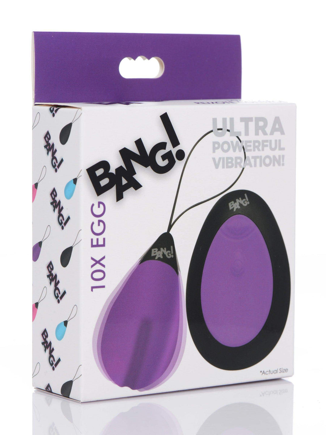 10X Purple Silicone Vibrating Egg - The Dildo Hub