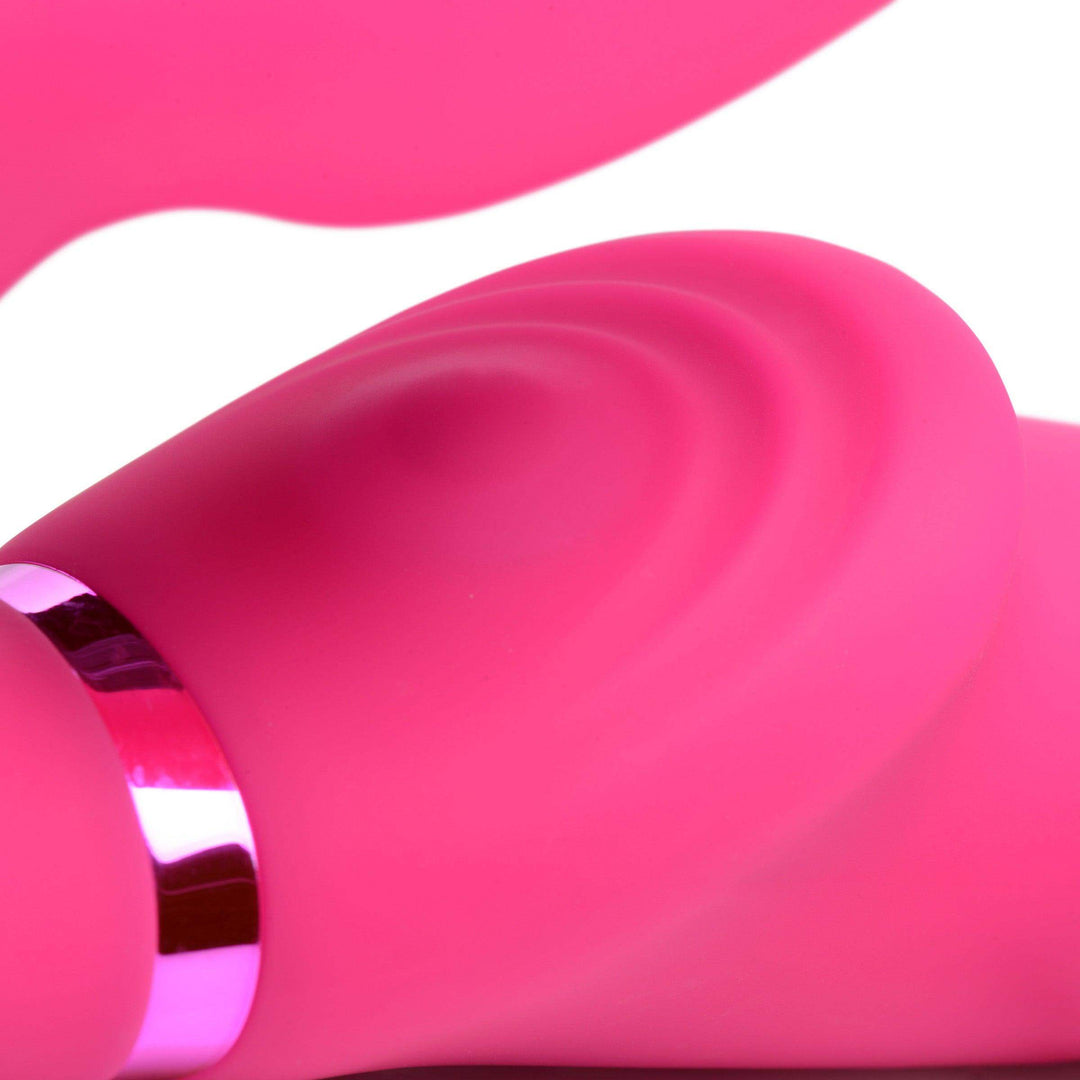 10X Remote Control Ergo-Fit G-Pulse Inflatable and Vibrating Strapless Strap-on - Pink - The Dildo Hub