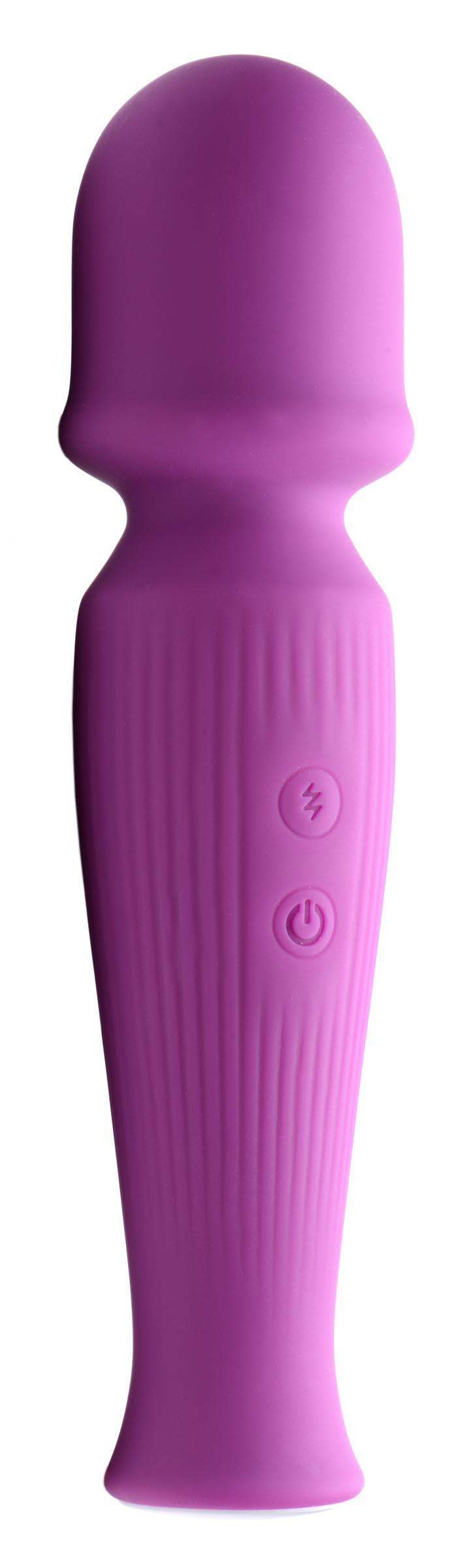 10X Silicone Wand Massager - Violet - The Dildo Hub