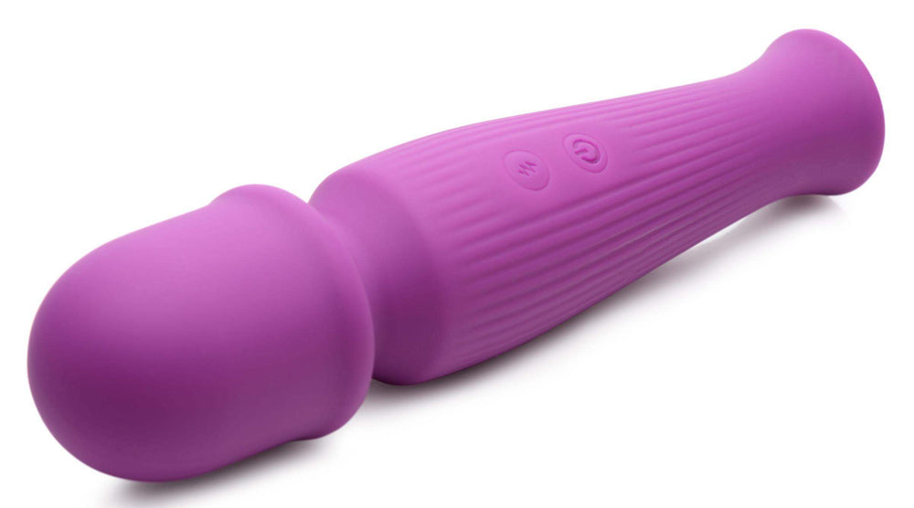 10X Silicone Wand Massager - Violet - The Dildo Hub