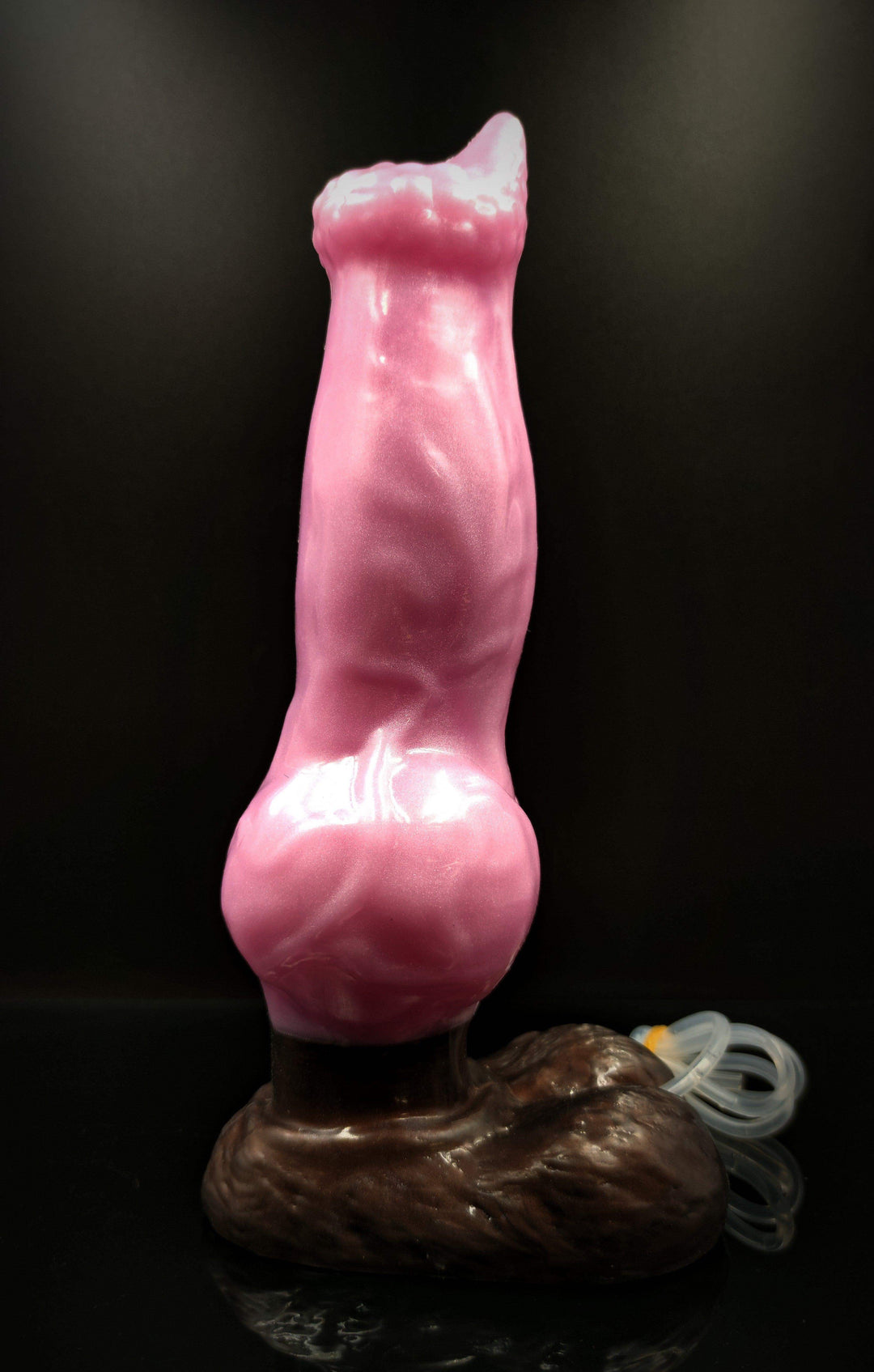 11.22 Inch Bernard Dog Knotted Dildo - The Dildo Hub