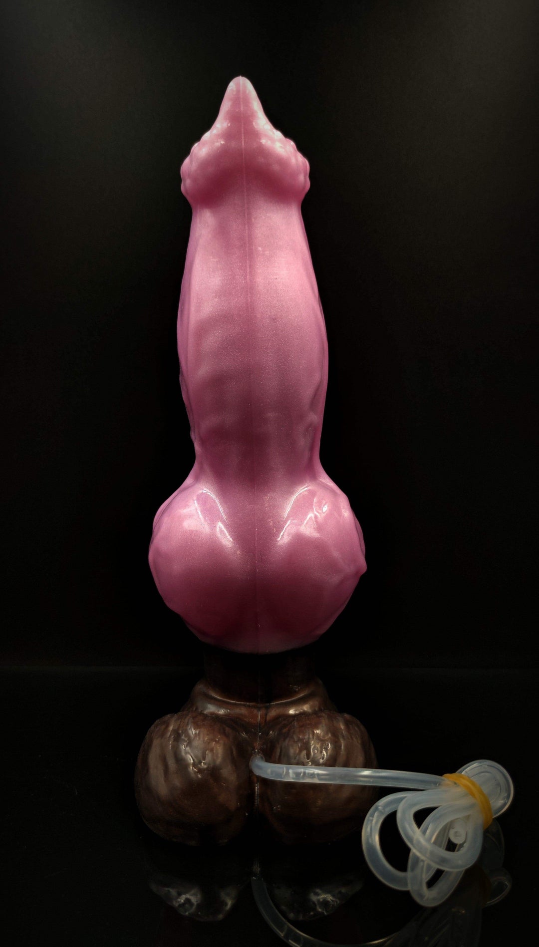 11.22 Inch Bernard Dog Knotted Dildo - The Dildo Hub
