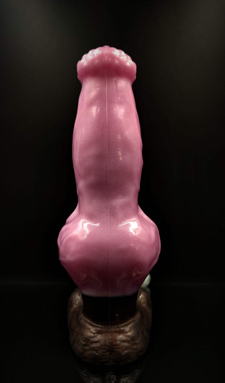 11.22 Inch Bernard Dog Knotted Dildo - The Dildo Hub