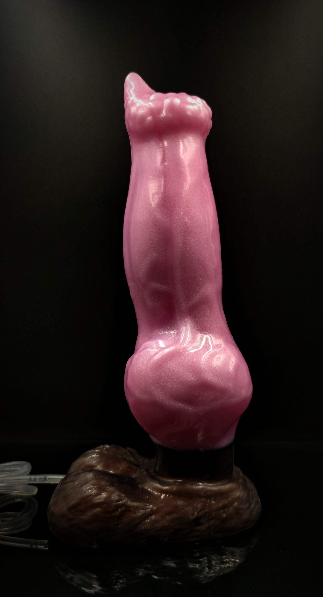 11.22 Inch Bernard Dog Knotted Dildo - The Dildo Hub