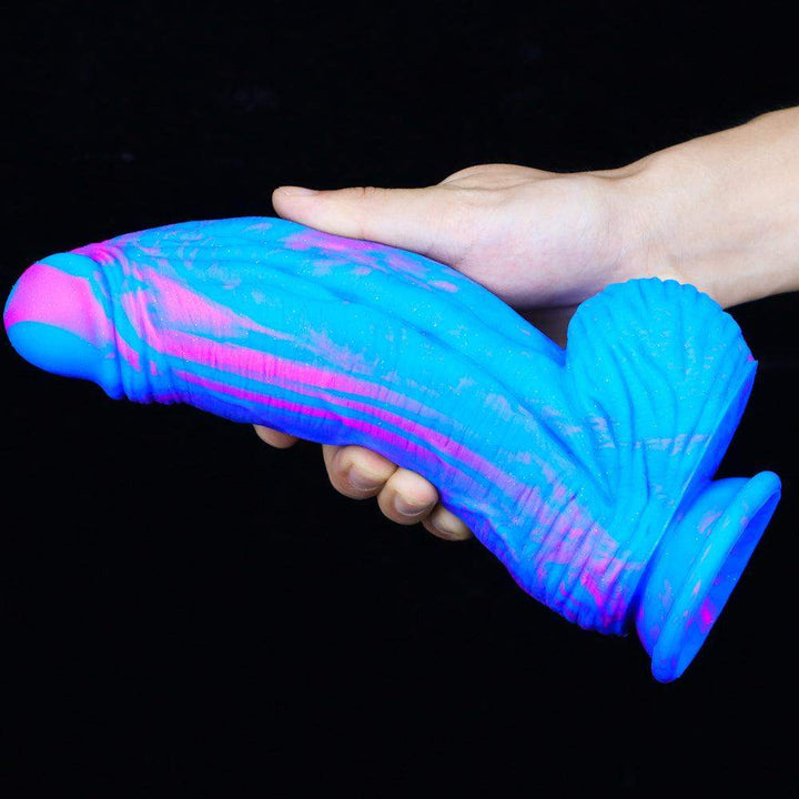 ✨ 11 Inch Party Dong Glittered Silicone Dildo - The Dildo Hub
