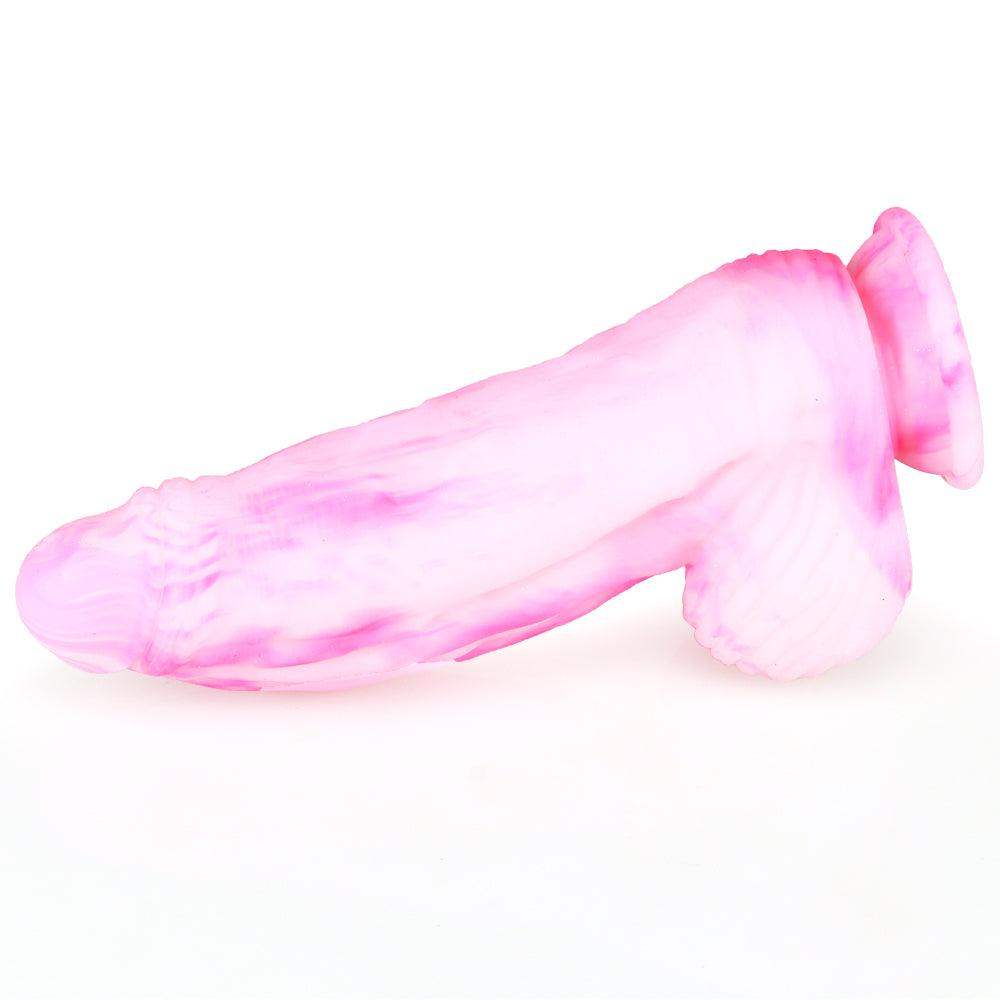 ✨ 11 Inch Party Dong Glittered Silicone Dildo - The Dildo Hub
