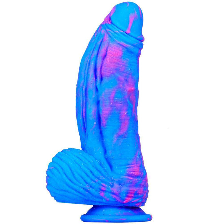 ✨ 11 Inch Party Dong Glittered Silicone Dildo - The Dildo Hub