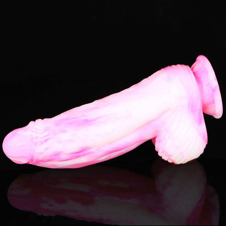 ✨ 11 Inch Party Dong Glittered Silicone Dildo - The Dildo Hub