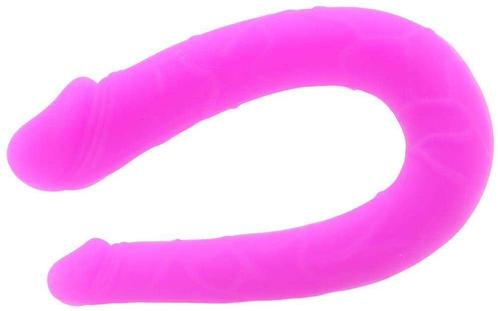 12 Inch Pink Double Dong | Extra Large Dildo - Huge Double Dildo - Double-Headed Dildo - The Dildo Hub