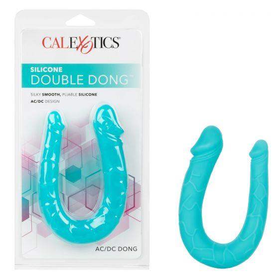 12 Inch Teal Double Dong | Extra Large Dildo - Huge Double Dildo - Double-Headed Dildo - The Dildo Hub