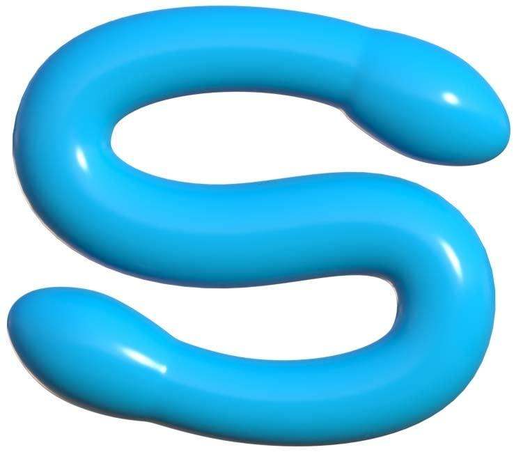 17.5 Inch Blue Dong | Extra Large Dildo - Huge Double Dildo - Double-Headed Dildo - The Dildo Hub