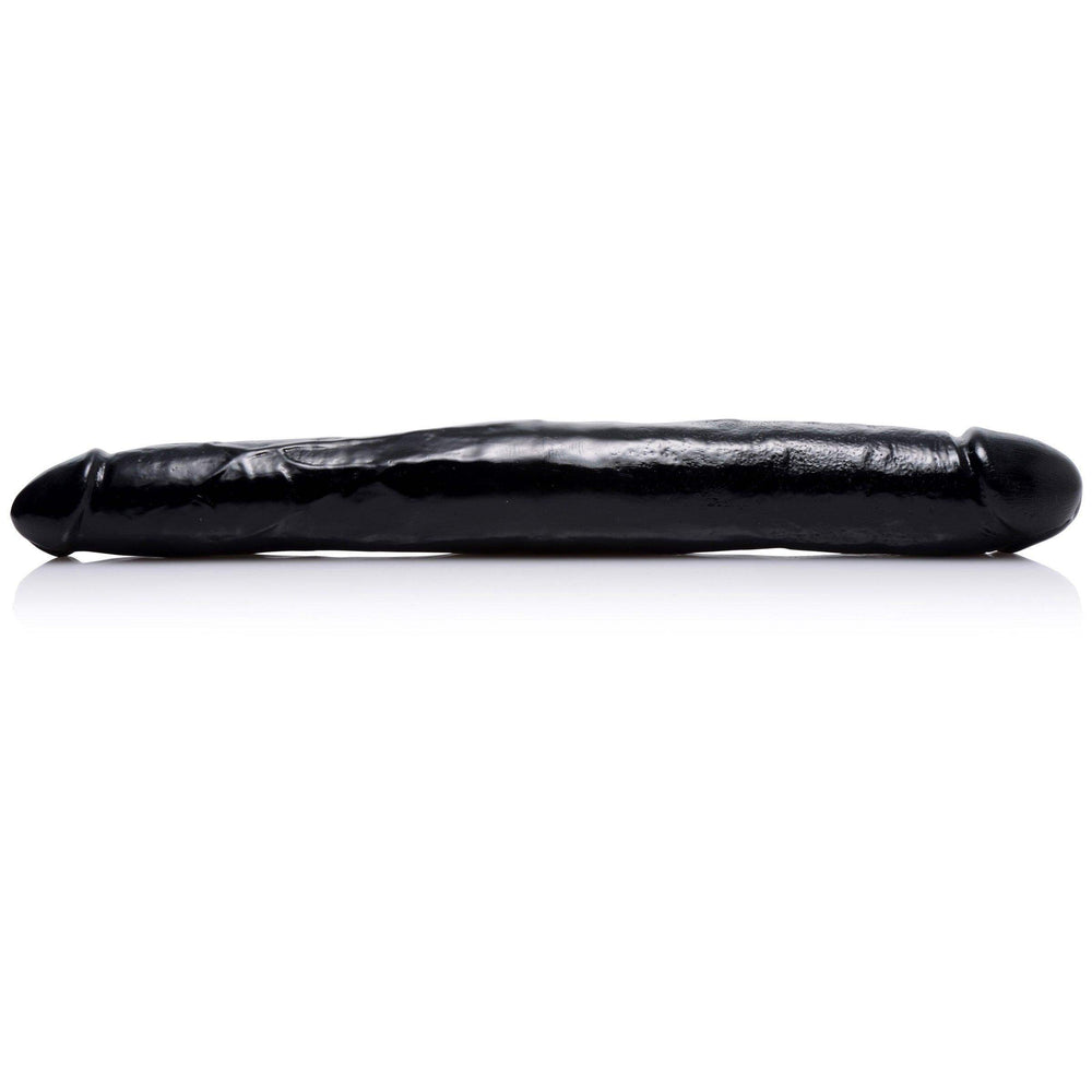 17.5 Inch Double Black Dong | Double Dildo - Double-Ended Dildo - The Dildo Hub