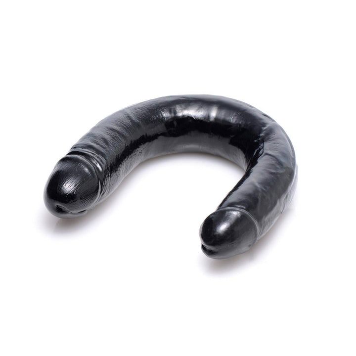17.5 Inch Double Black Dong | Double Dildo - Double-Ended Dildo - The Dildo Hub