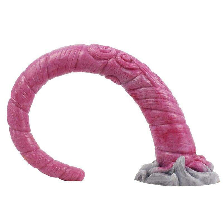 🦑 17.70 Inch Swirl | Tentacle Dildo - Snake Dildo - Monster Dildo - The Dildo Hub