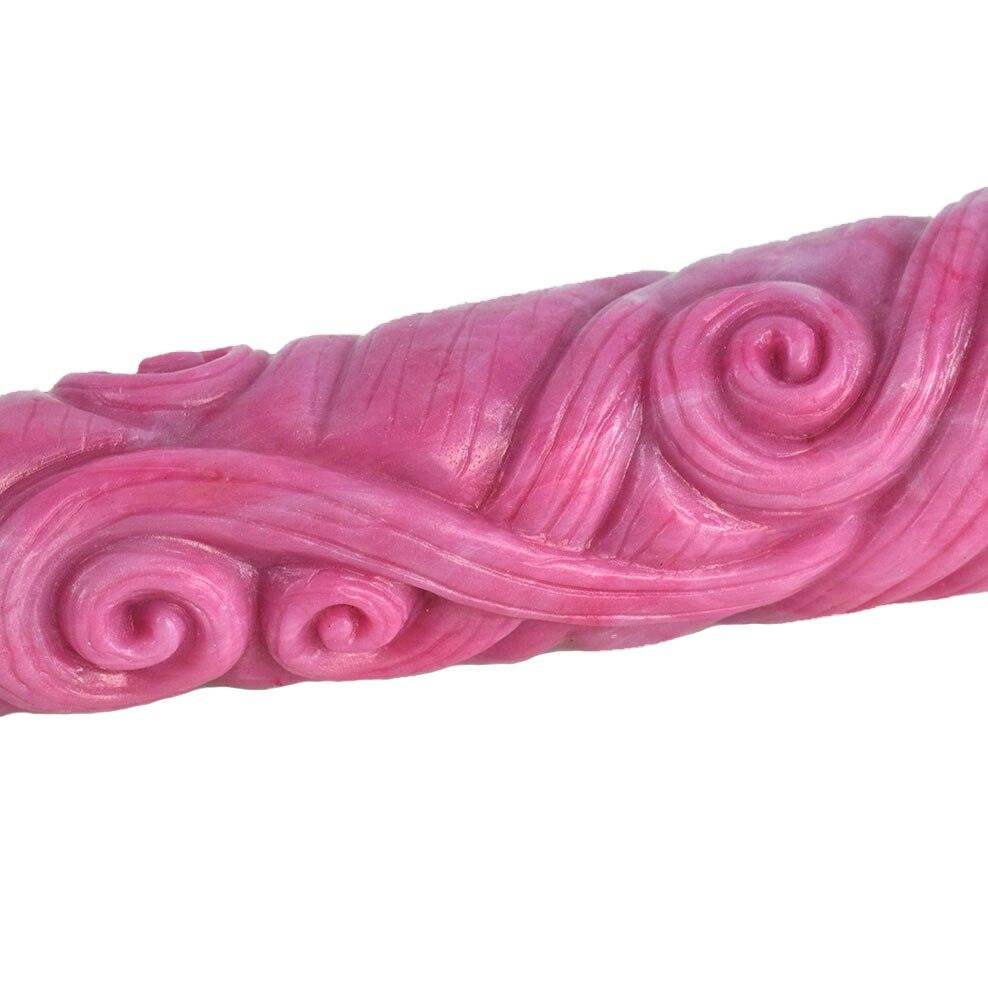 🦑 17.70 Inch Swirl | Tentacle Dildo - Snake Dildo - Monster Dildo - The Dildo Hub
