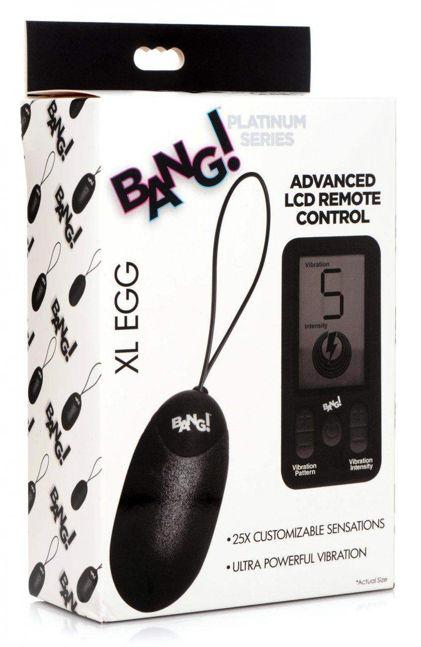25X Vibrating Silicone XL Egg with Remote Control - The Dildo Hub