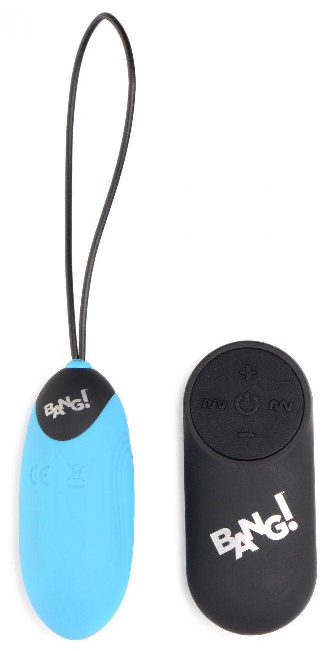 28X Grooved Silicone Vibrating Egg with Remote Control - The Dildo Hub