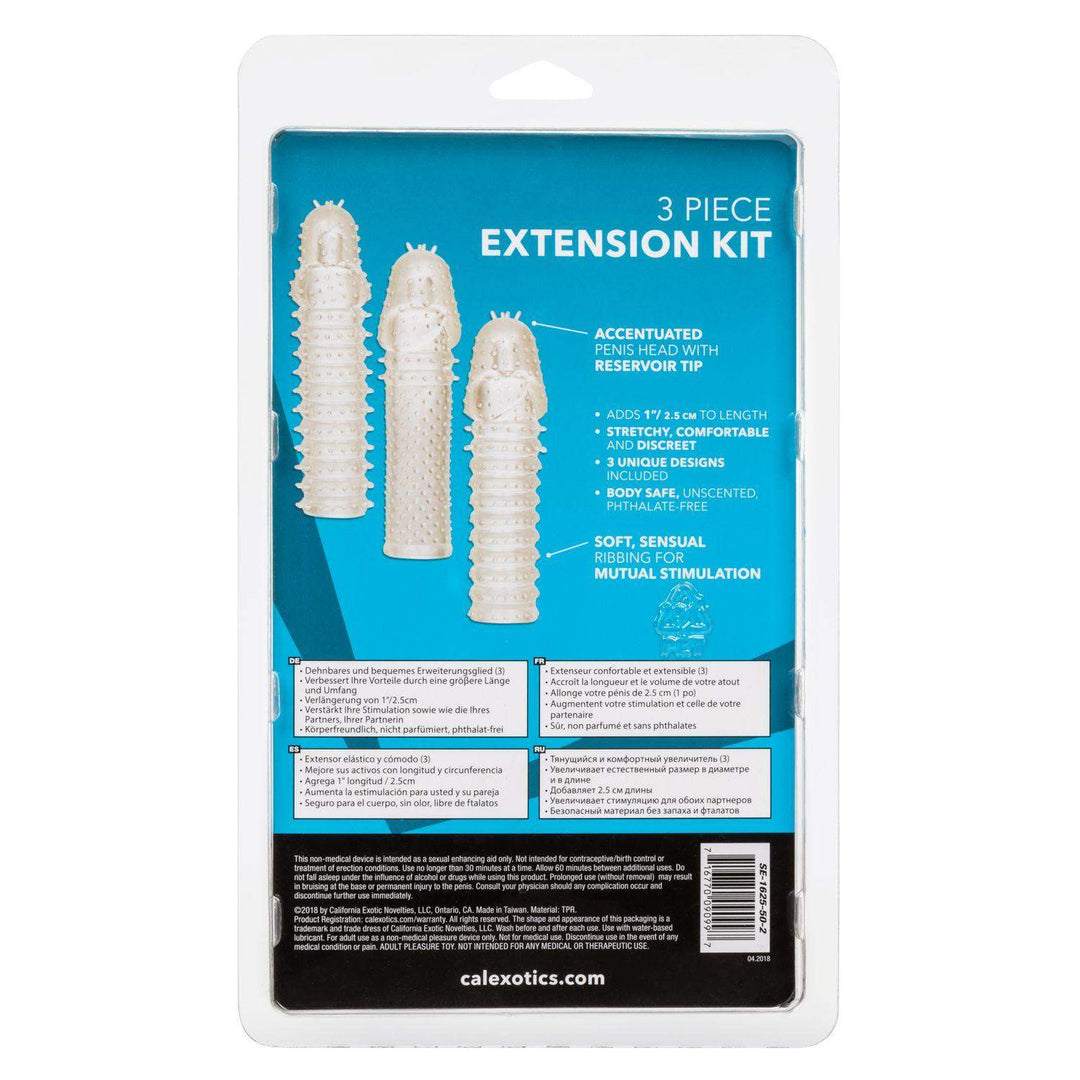 3 Piece Penis Extension Kit | CalExotics - The Dildo Hub
