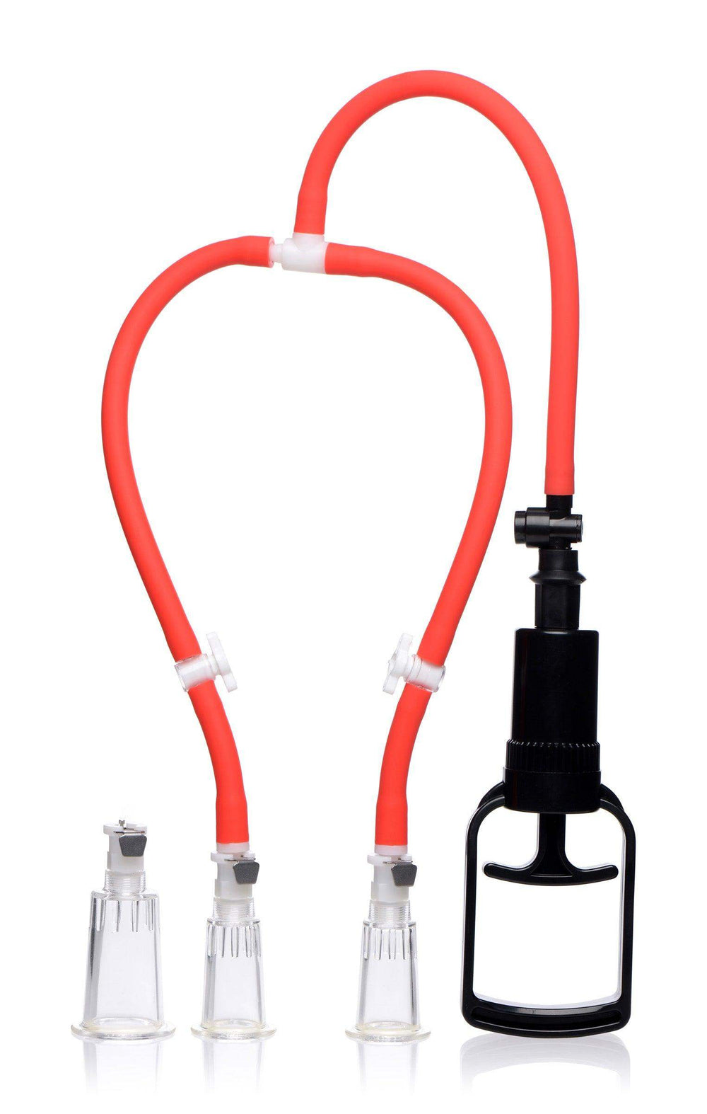 3-Way Suck Her Nipple and Clit Pump System - The Dildo Hub