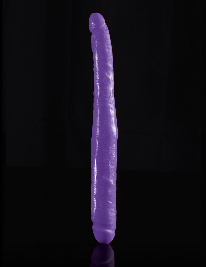 Dillio Purple Double Realistic Dildo - 16 Inches | Pipedream  from thedildohub.com
