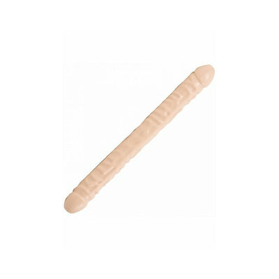 Double Header Veined Double Dildo Dong - 18 Inches | Doc Johnson  from thedildohub.com