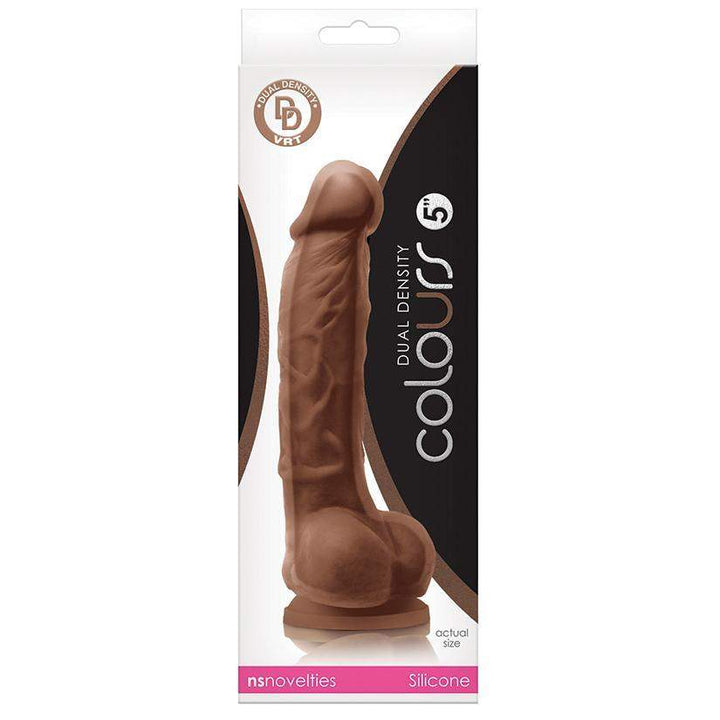 5 Inch Brown Cock | Small Realistic Dildos - Dual Density Dildo - Lifelike Dildo - The Dildo Hub