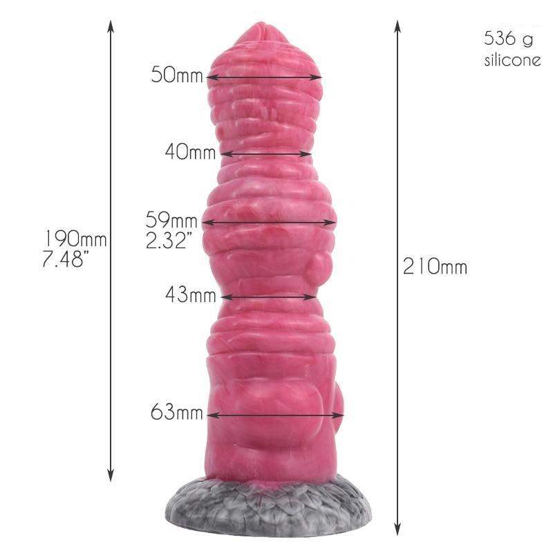 8.26 Inch Seahorse | Fantasy Dildo - Knot Dildo | Buy 1 Get 1 Free 💙 - The Dildo Hub