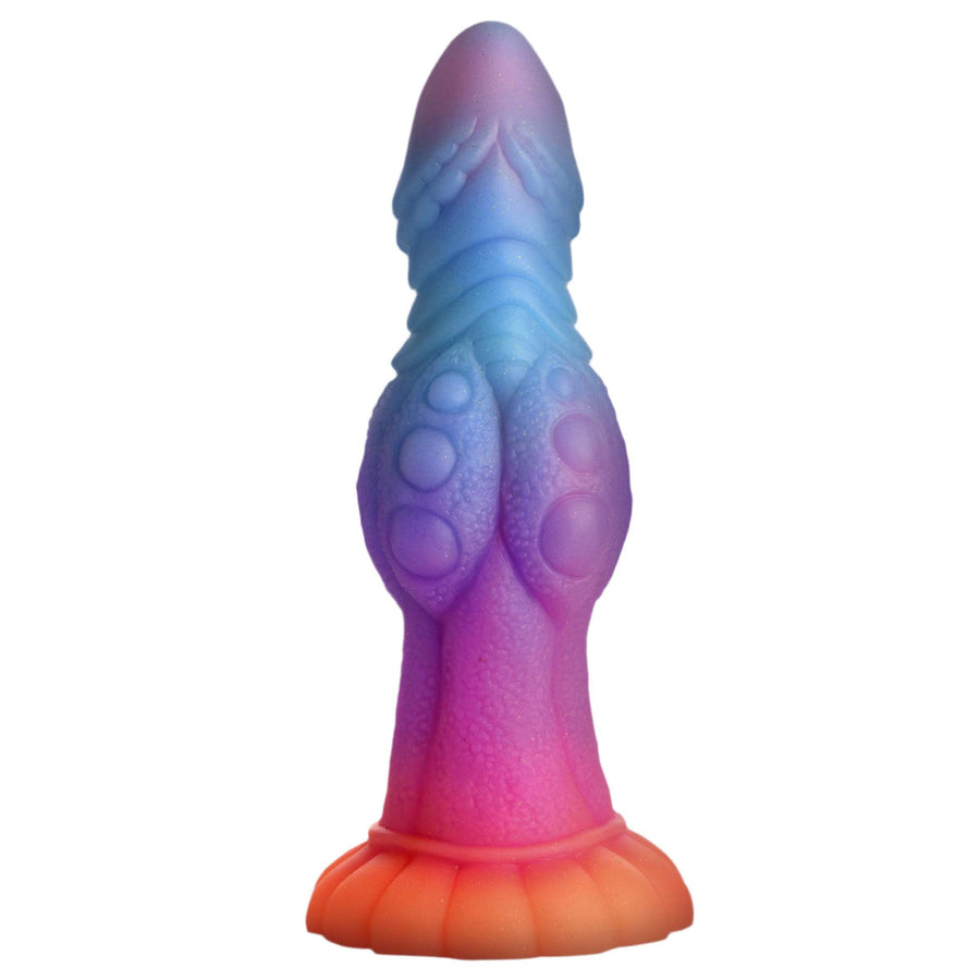 8.5 Inch Galactic Cock | Glow-in-the-Dark Silicone Alien Dildo - The Dildo Hub