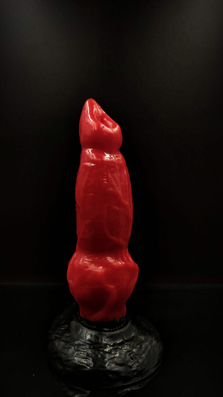 🐾 8.85 Inch Mastiff Knotted Dog Dildo - The Dildo Hub
