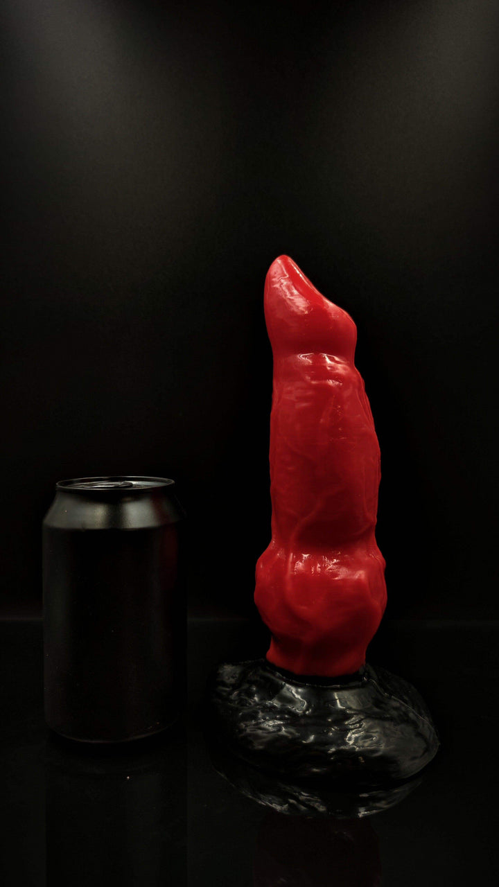 🐾 8.85 Inch Mastiff Knotted Dog Dildo - The Dildo Hub