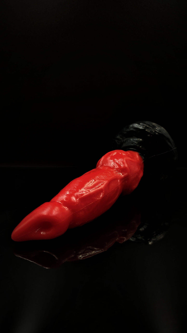 🐾 8.85 Inch Mastiff Knotted Dog Dildo - The Dildo Hub