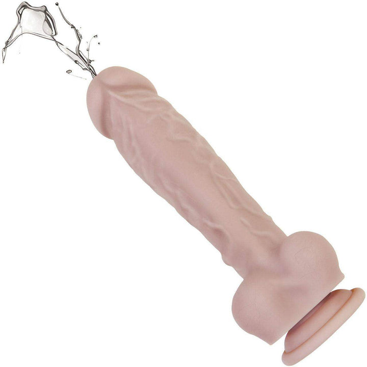 8 Inch Big Shot | Vibrating Squirting DIldo - Ejaculating DIldo - Cumming Dildo - The Dildo Hub