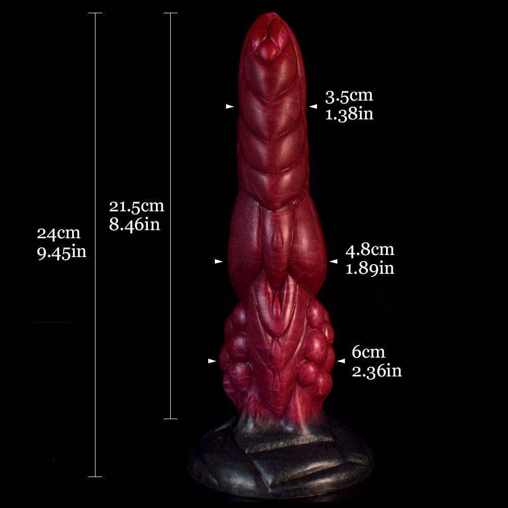 ๐ 9.45 Inch Ripple | Dragon Dildo - Monster Dildo - Alien Dildo - The Dildo Hub