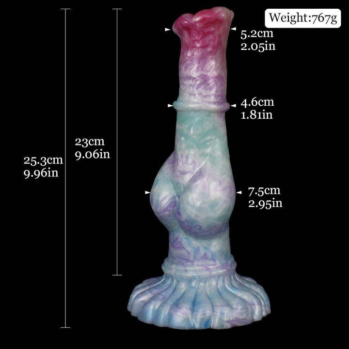 🐎 9.96 Inch Knotty | Horse Dildo - Animal Dildo - Knot Dildo - The Dildo Hub