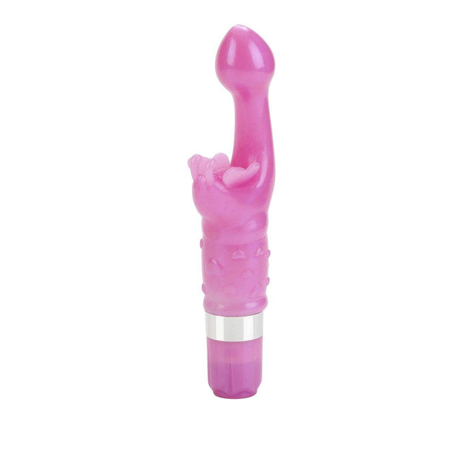 9 Function Butterfly Kiss Platinum Edition Pink Vibrator | CalExotics - The Dildo Hub