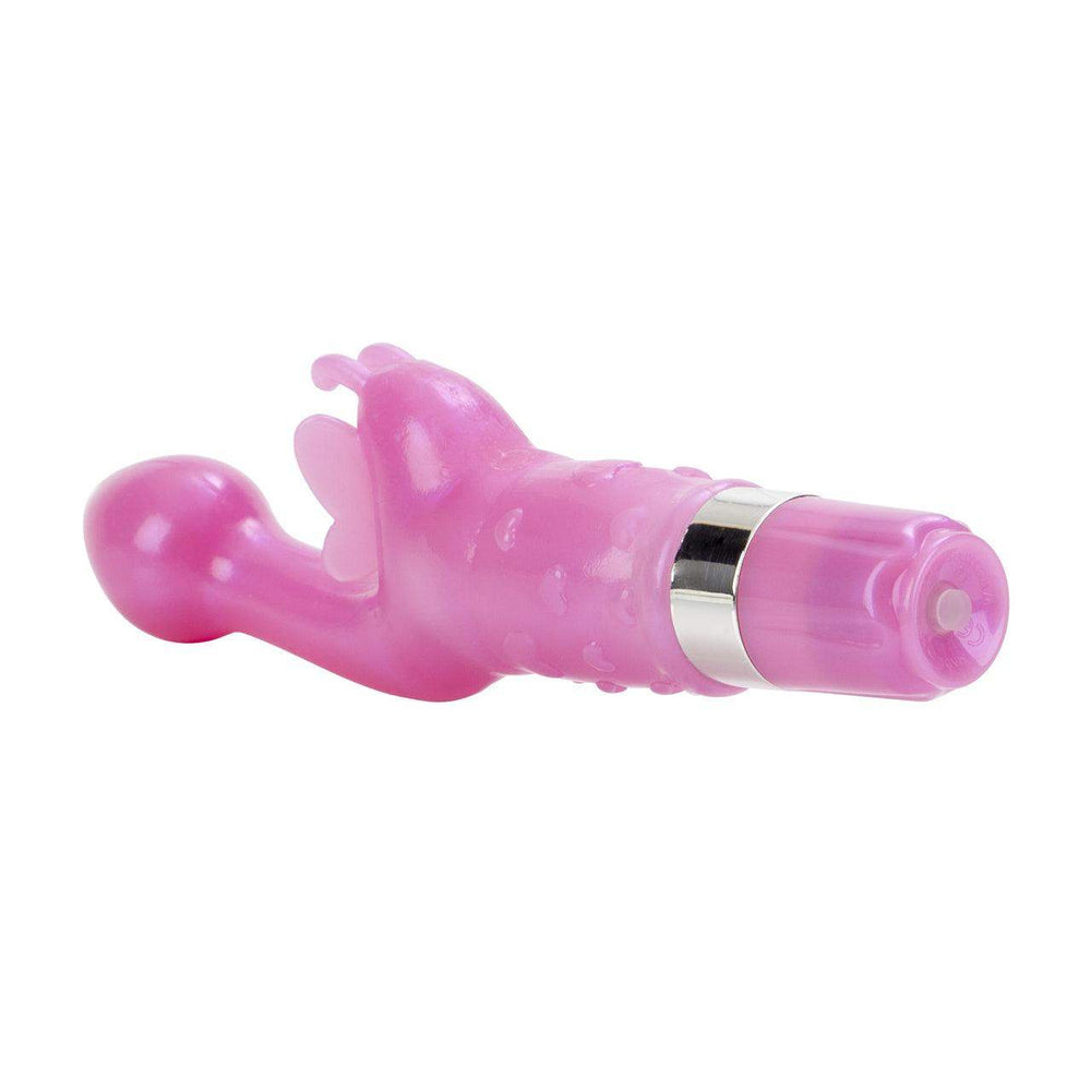 9 Function Butterfly Kiss Platinum Edition Pink Vibrator | CalExotics - The Dildo Hub