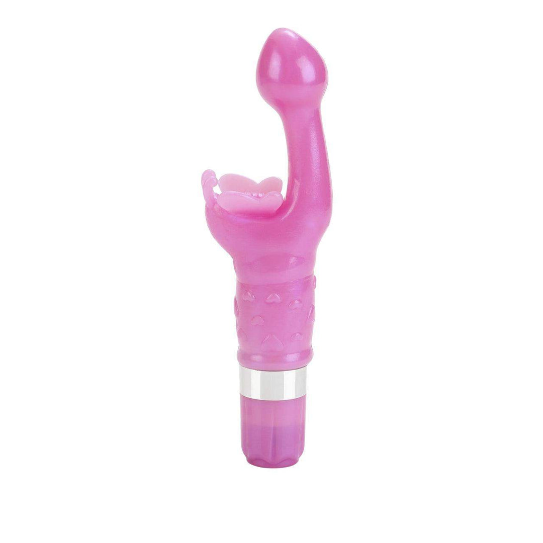 9 Function Butterfly Kiss Platinum Edition Pink Vibrator | CalExotics - The Dildo Hub
