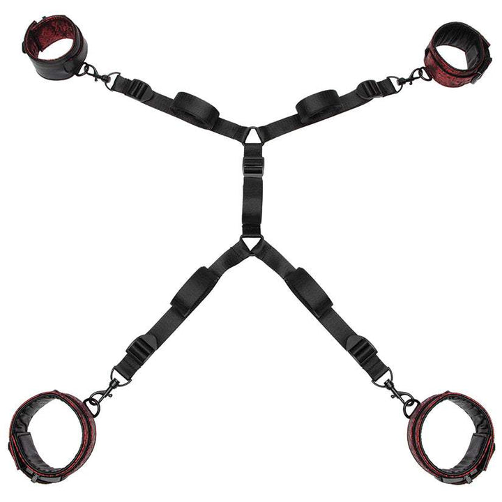 Fifty Shades of Grey Sweet Anticipation Under Mattress Restraint Set – Ultimate Bondage Accessory