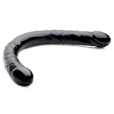 Double Ended Black Dildo Huge from Master Series