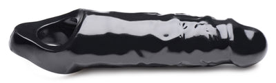 Mamba Cock Sheath Packaged - Black penis-extenders from Master Series